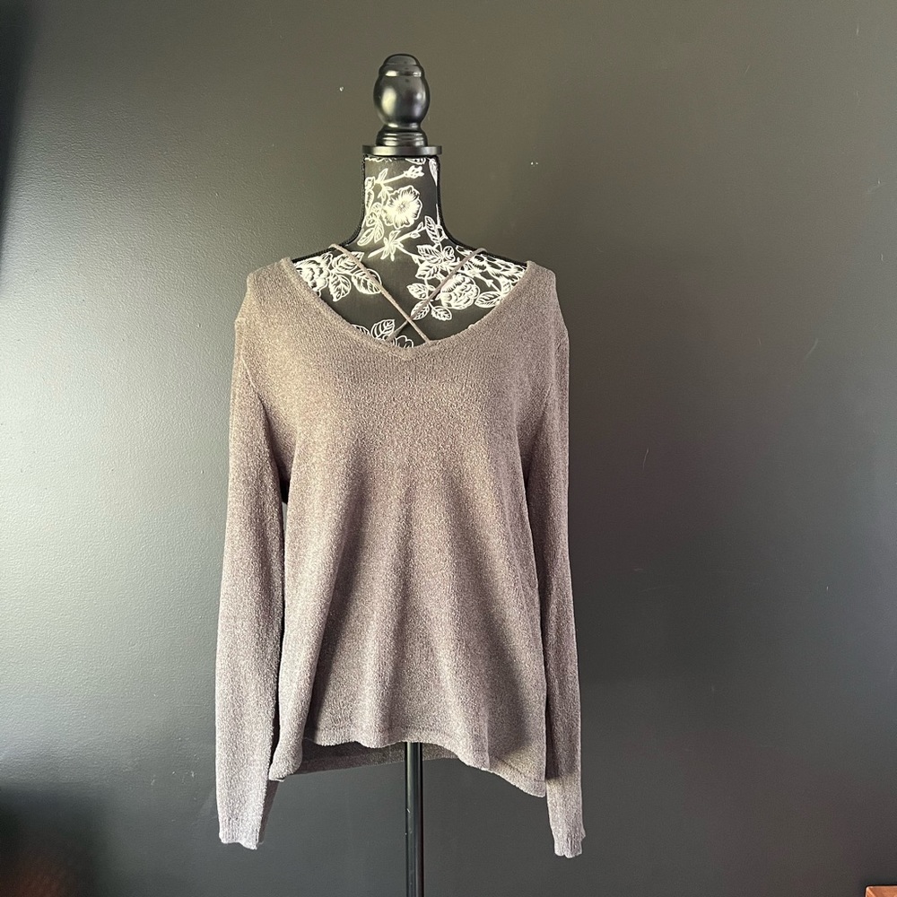 Honey Punch Grey Sweater